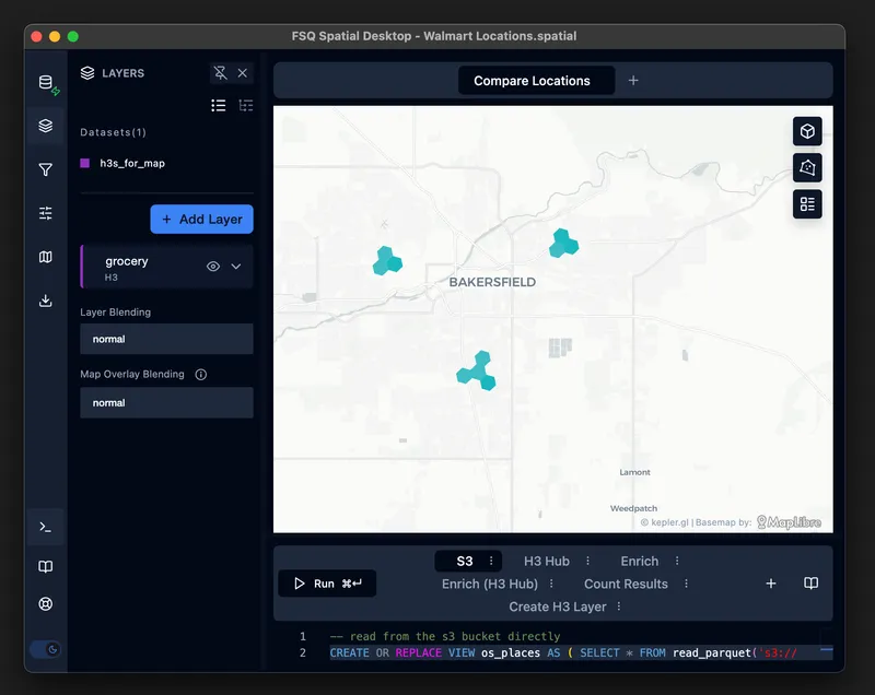 FSQ Spatial Desktop